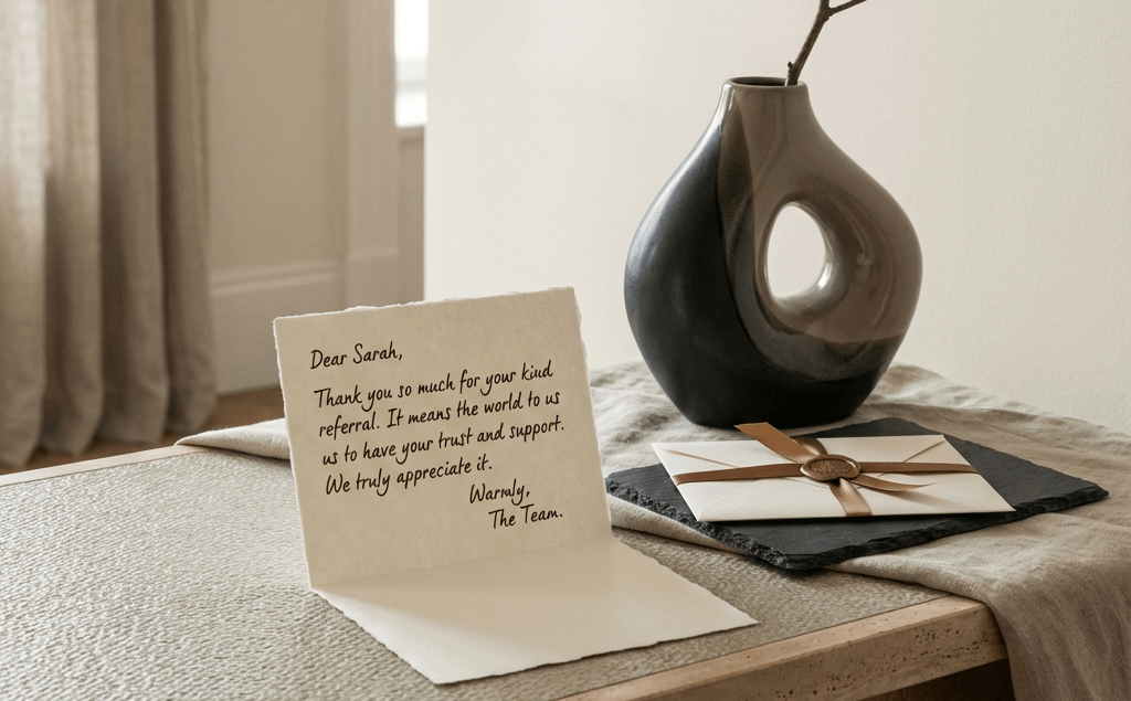 Referral Recognition Programme